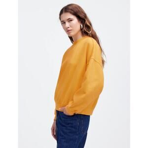 Madewell Relaxed Mockneck Pullover Sweatshirt US Women's XS
